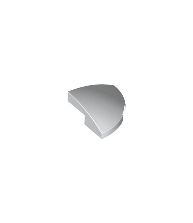 LEGO - Helling, gebogen 2 x 2 ronde hoek - White | N