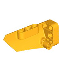 LEGO - Technic, paneelbekleding #4 klein glad lang, zijde B - Bright Light Orange | N - Thumbnail