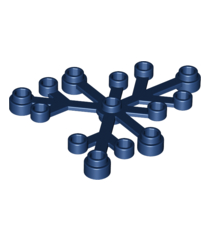 LEGO - Plantbladeren 6 x 5 - Dark Blue | N - Thumbnail
