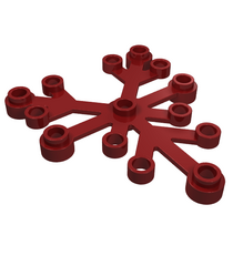LEGO - Plantbladeren 6 x 5 - Dark Red | N - Thumbnail