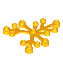 LEGO - Plantbladeren 6 x 5 - Bright Light Orange | N - Thumbnail