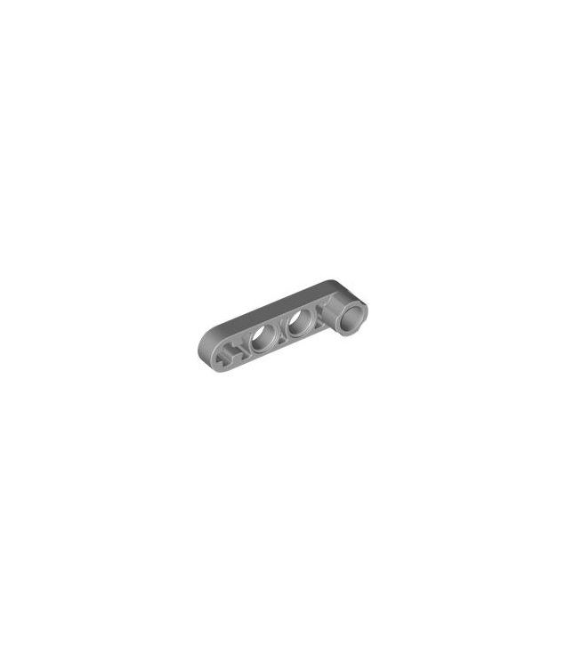 LEGO - Technic, hefarm gemodificeerd dun nopaansluiting 1 x 4 - Light Bluish Gray | N