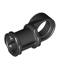 LEGO - Technic, as- en penverbinder kogelgewricht glad - Black | N - Thumbnail