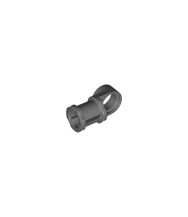 LEGO - Technic, as- en penverbinder kogelgewricht glad - Dark Bluish Gray | N