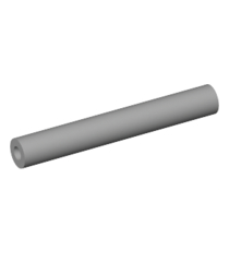 LEGO - Luchtslang Ø4 mm V2 voorgesneden 4L / 3,2 cm - Light Bluish Gray | N - Thumbnail