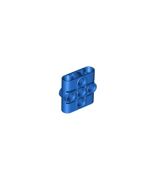 LEGO - Technic, penverbindingsblok hefarm 1 x 3 x 3 - Blue | N