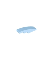 LEGO - Helling, gebogen 4 x 1 - Bright Light Blue | N - Thumbnail