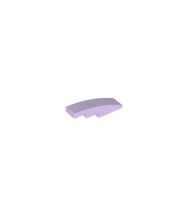 LEGO - Helling, gebogen 4 x 1 - Lavender | N