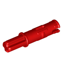 LEGO - Technic, as 1L met pen 2L met frictieribbels - Red | N - Thumbnail