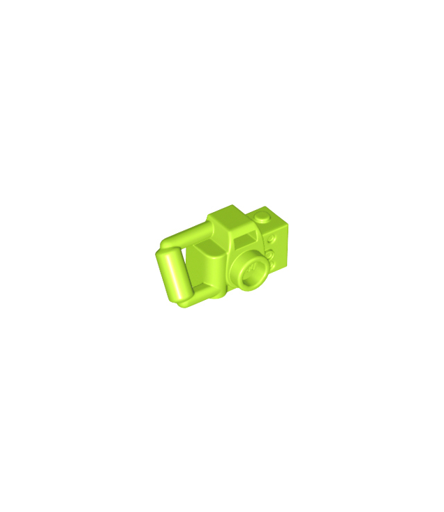 LEGO - Minifiguur-accessoire, camera handmodel met verlengde staaf-handgreep - Lime | N