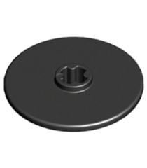 LEGO - Technic, schijf 3 x 3 - Black | N - Thumbnail