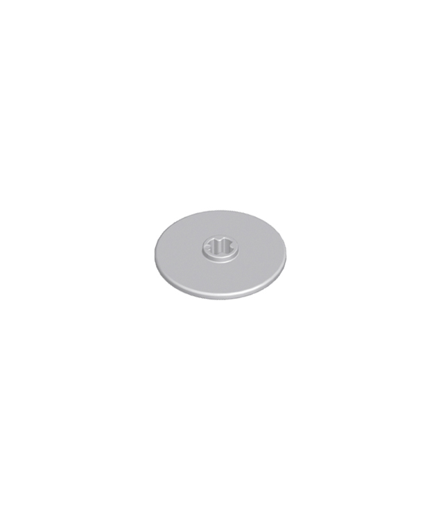 LEGO - Technic, schijf 3 x 3 - Light Bluish Gray | N
