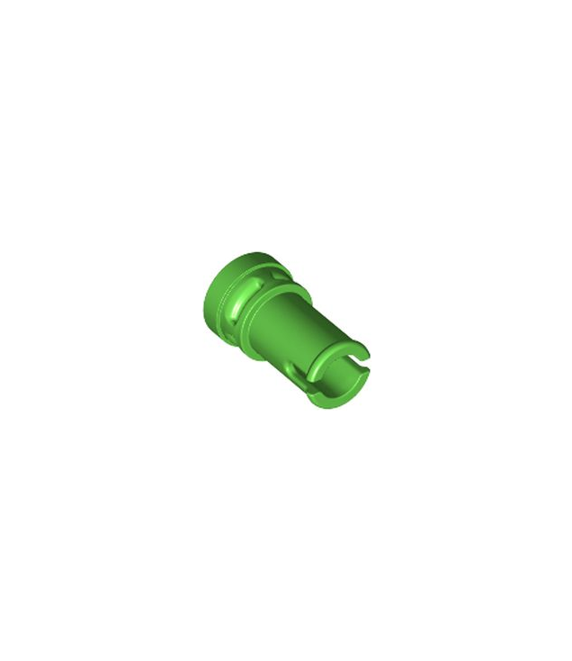 LEGO - Technic, pen 1/2 met nophouder - Bright Green | N