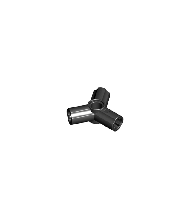 LEGO - Technic, as- en penverbinder drievoudig - Black | N