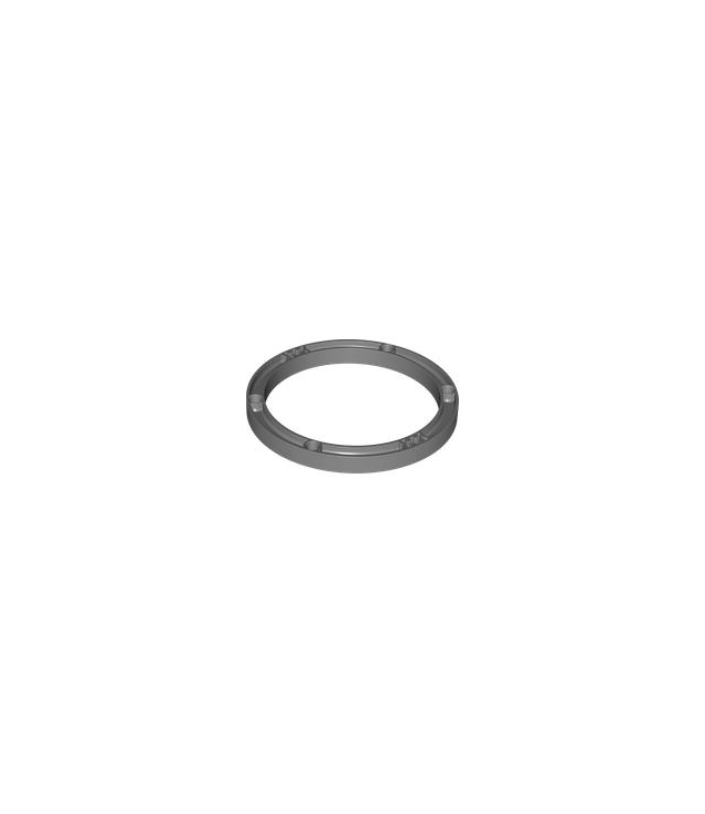 LEGO - Steun 11 x 11 ligger, rond - Dark Bluish Gray | N