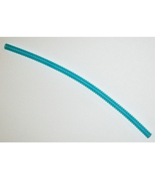 LEGO - Geribbelde slang Ø7 mm 26L / 20,8 cm - Trans-Light Blue | N