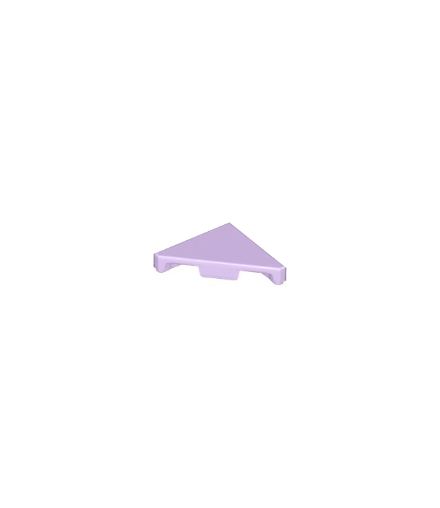 LEGO - Tegel, gemodificeerd 2 x 2 driehoekig - Lavender | N