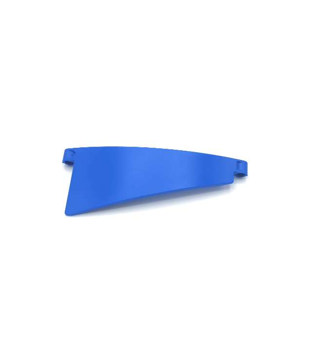 LEGO - Technic, paneel gebogen #51 5 x 13 taps toelopend rechts - Blue | N