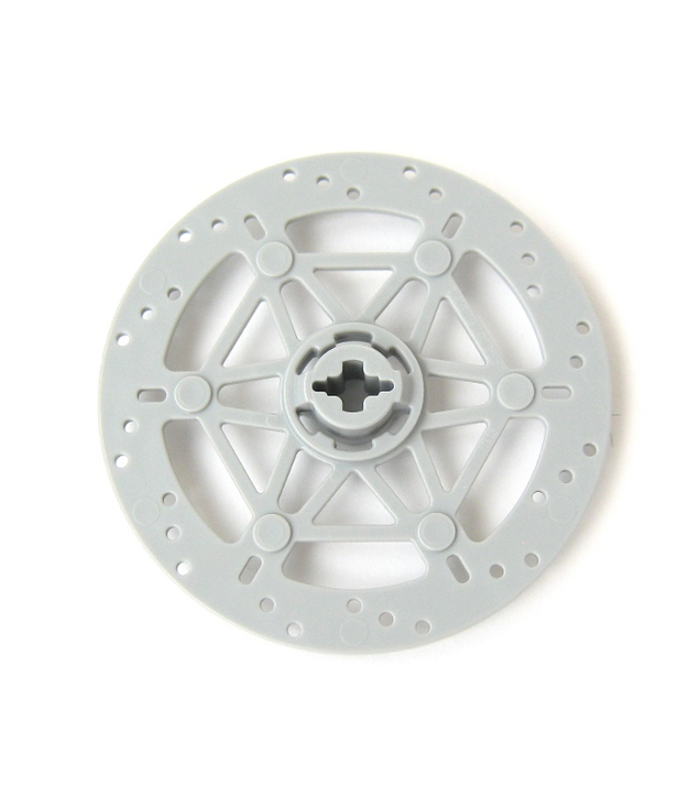 LEGO - Technic, stuurremschijf 6 x 6 - Light Bluish Gray | N