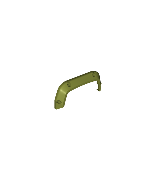 LEGO - Technic, paneel spatbord 15 x 2 x 7 - Olive Green | N