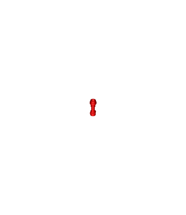 LEGO - Minifiguur-wapen, lichtzwaardgreep recht - Red | N