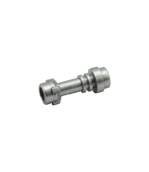 LEGO - Minifiguur-wapen, lichtzwaardgreep recht - Metallic Silver | N