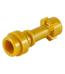 LEGO - Minifiguur-wapen, lichtzwaardgreep recht - Pearl Gold | N - Thumbnail