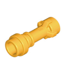 LEGO - Minifiguur-wapen, lichtzwaardgreep recht - Bright Light Orange | N - Thumbnail