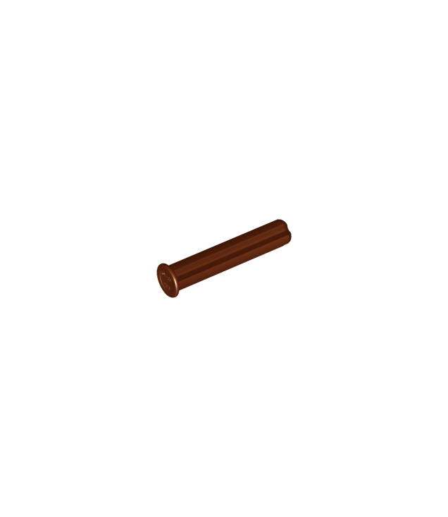 LEGO - Technic, as 3L met stopper - Reddish Brown | N