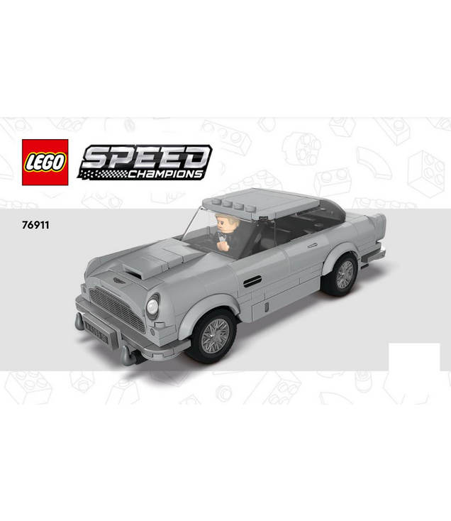 LEGO - 007 Aston Martin DB5-Instructieboek - | N