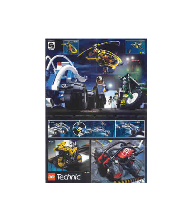 LEGO - 1999 Mini Technic (4124533-IN) (Vintage jaren ’90 catalogus) - | N