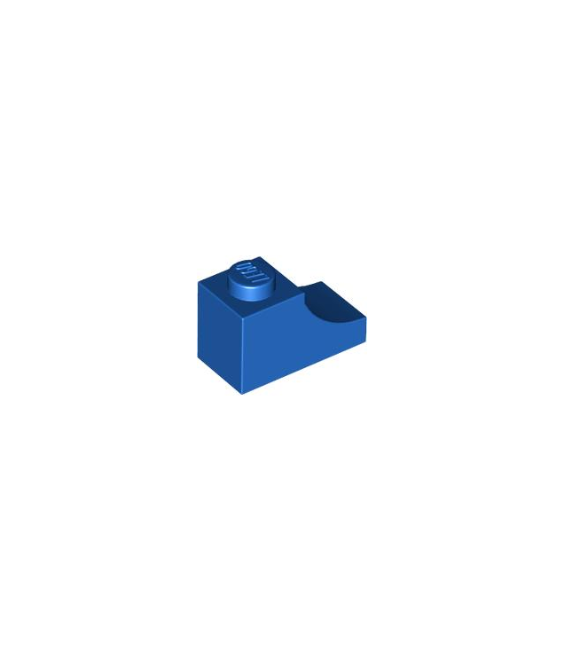 LEGO - Boog 1 x 2 omgekeerd - Blue | N