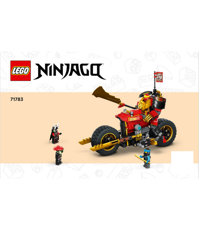 LEGO - Kai’s Mech Rider EVO-Instructieboek - | N
