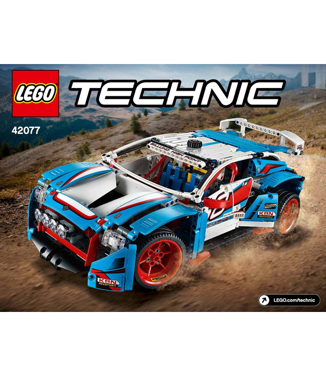 LEGO - Rallyauto-Instructieboek - (Not Applicable) | N