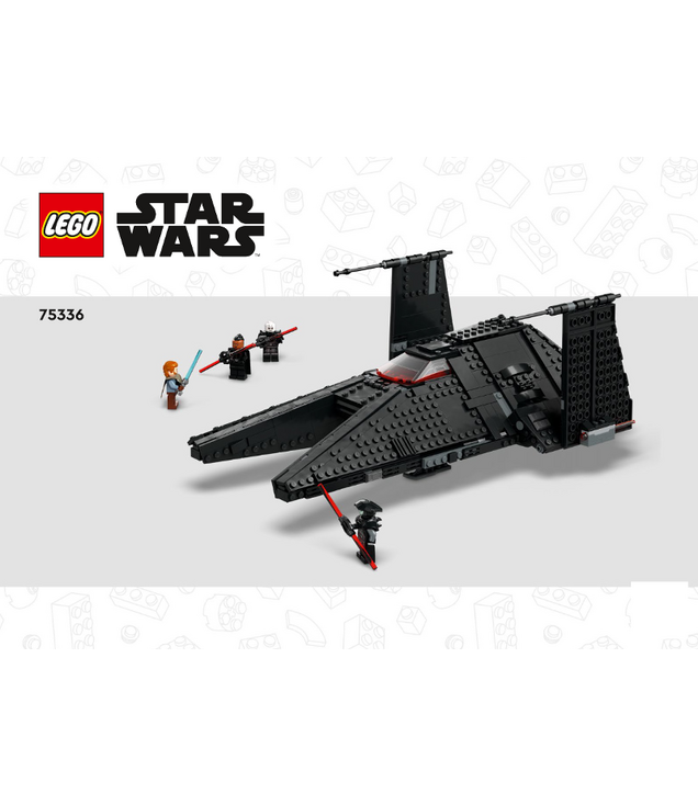 LEGO - Inquisitor Transport Scythe-Instructieboek - | N