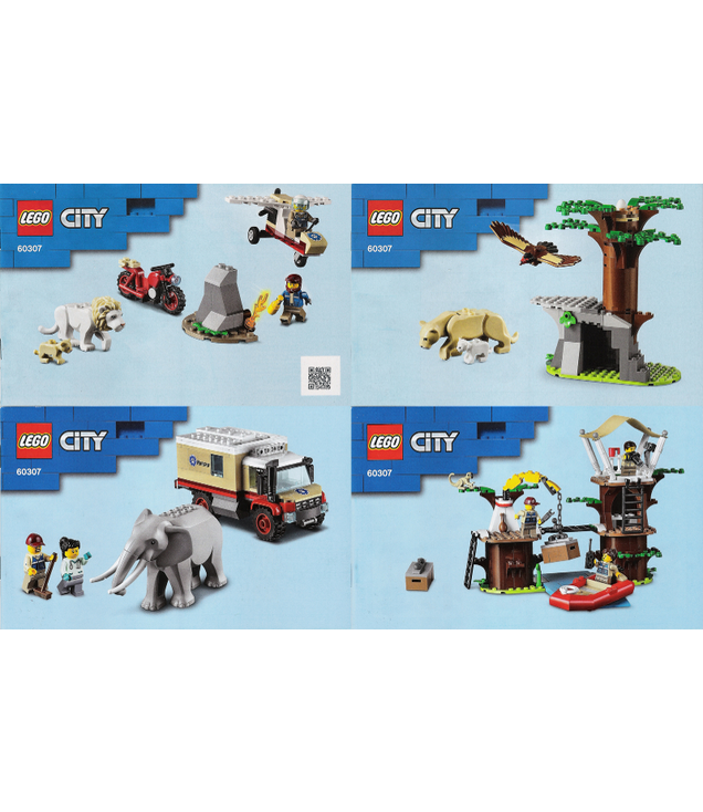 LEGO - Wildlife-reddingskamp-Instructieboek - | N