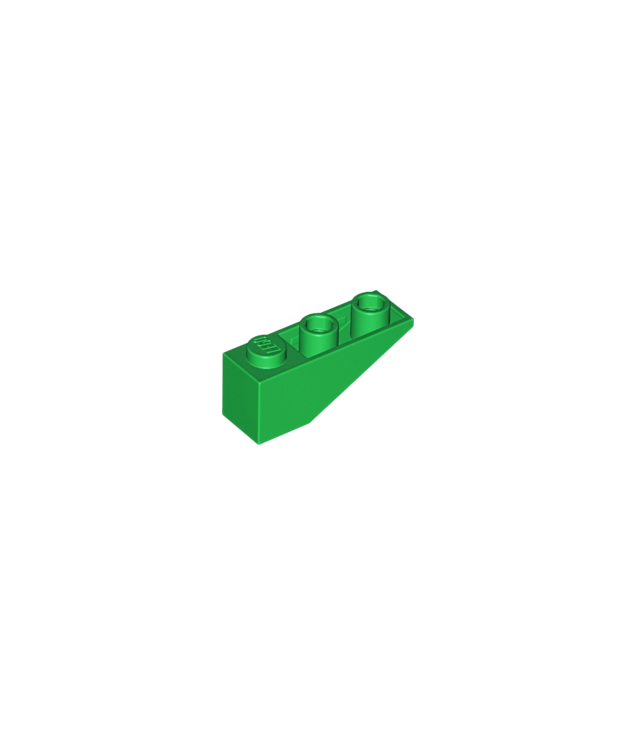 LEGO - Helling, omgekeerd 33 graden graden 3 x 1 - Green | N