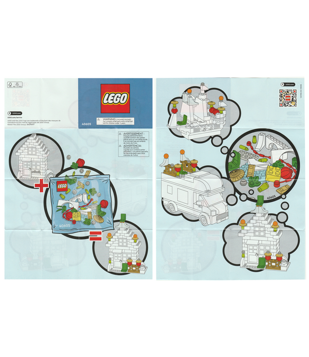 LEGO - Lunaarnieuwjaar VIP uitbreidingsset polybag-Instructieboek - | N