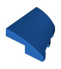 LEGO - Wig 2 x 2 x 2/3 links - Blue | N - Thumbnail