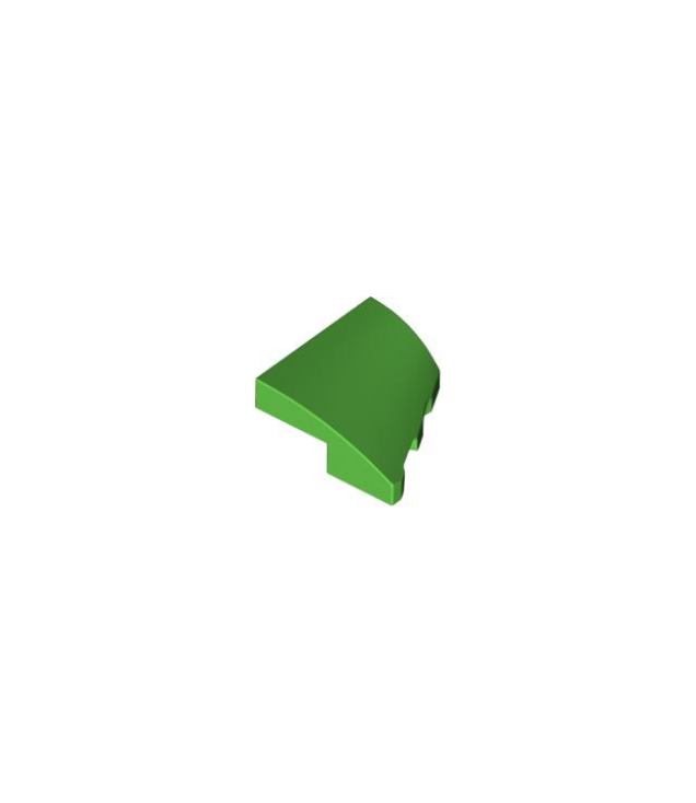 LEGO - Wig 2 x 2 x 2/3 links - Bright Green | N