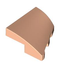 LEGO - Wig 2 x 2 x 2/3 links - Light Nougat | N - Thumbnail