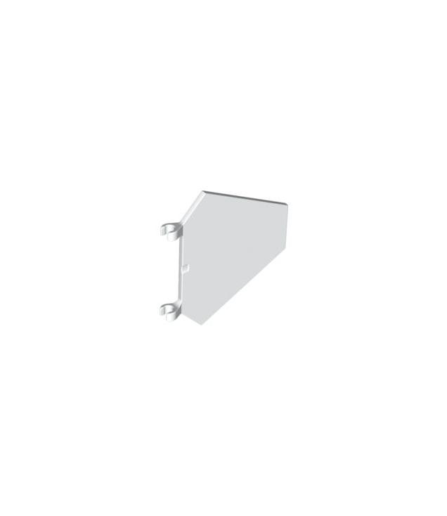 LEGO - Vlag 5 x 6 zeshoekig - White | N