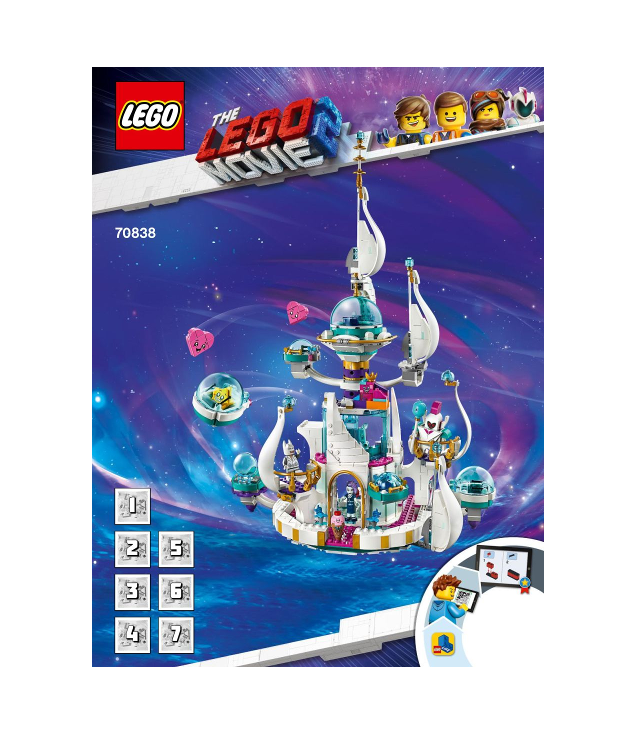 LEGO - Koningin Watevra’s ‘Helemaal-niet-kwaadaardig’ ruimtepaleis-Instructieboek - (Not Applicable) | N