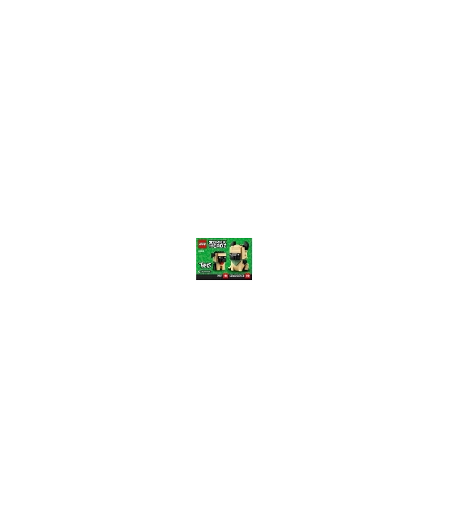 LEGO - Duitse herder en puppy-Instructieboek - | N