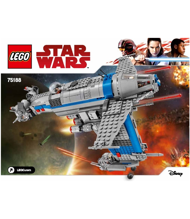 LEGO - Resistance Bomber-Instructieboek - (Not Applicable) | N