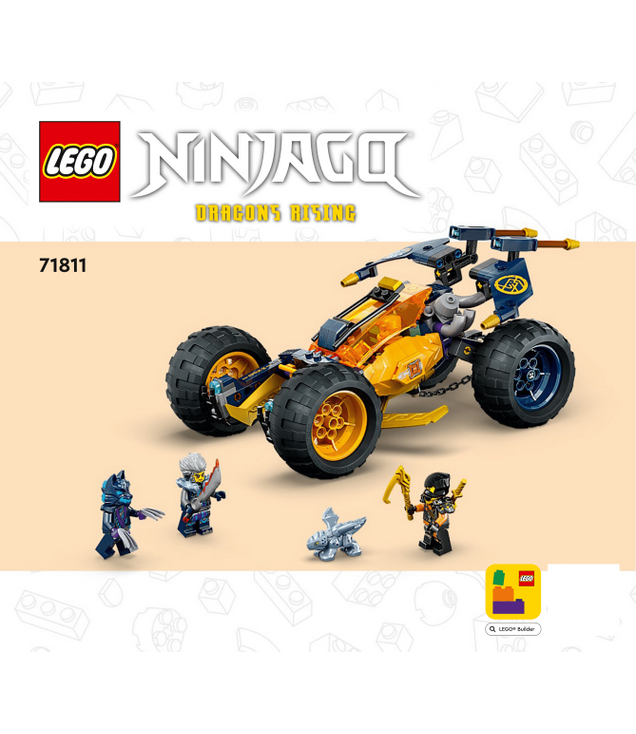 LEGO - Arin’s Ninja-terreinbuggy-Instructieboek - | N