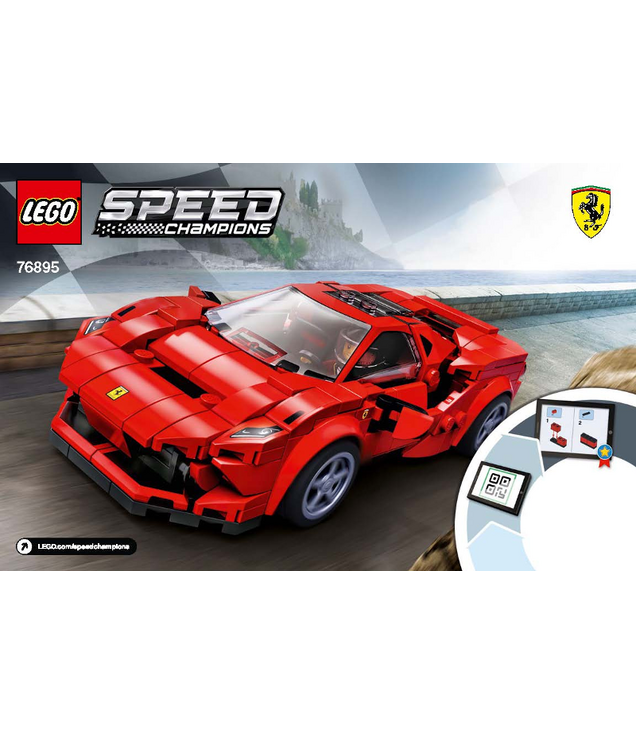 LEGO - Ferrari F8 Tributo-Instructieboek - | N