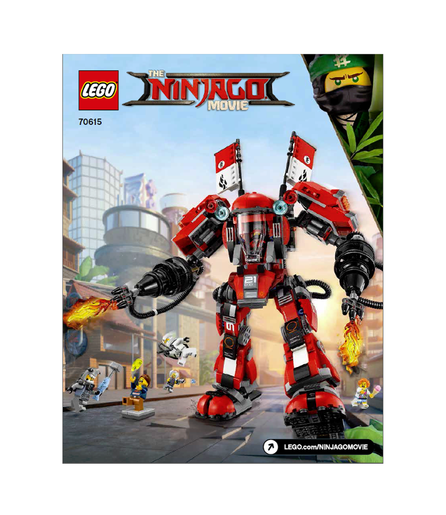 LEGO - Brandweermech-Instructieboek - (Not Applicable) | N
