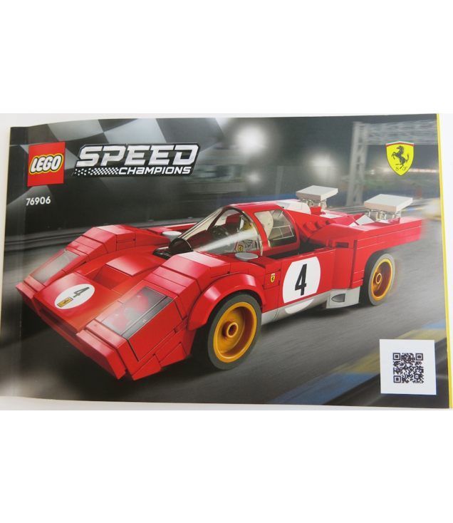 LEGO - 1970 Ferrari 512 M-Instructieboek - | N