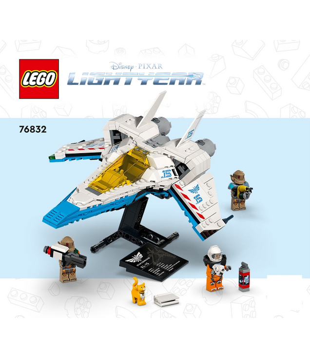 LEGO - XL-15 ruimteschip-Instructieboek - | N